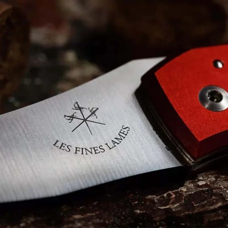 Tagliasigari Les Fines Lames Le Petit Anodized Red