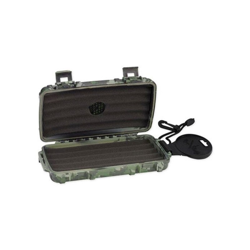 Umidificatore da viaggio Cigar Caddy 5 sigari Forest Camo