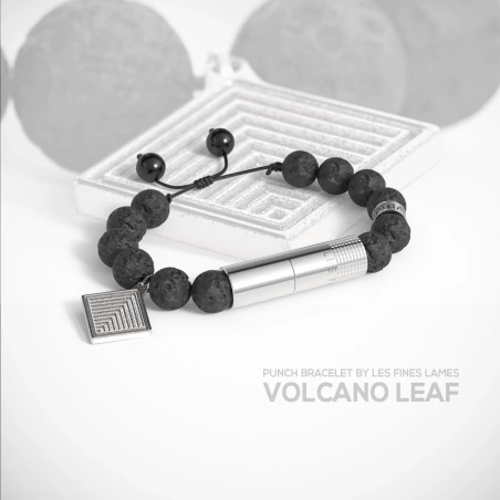 Forasigari a bracciale Les Fines Lames Volcano Leaf