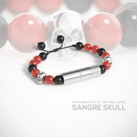 Forasigari a bracciale Les Fines Lames Sangre Skull