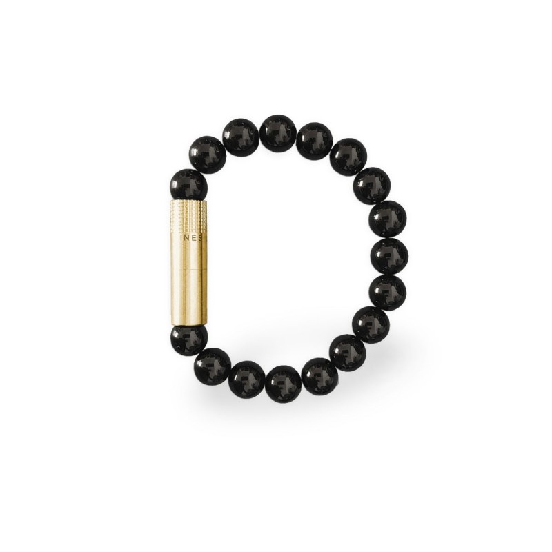 Forasigari a bracciale Les Fines Lames Brass Onyx