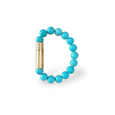 Forasigari a bracciale Les Fines Lames Brass Turquoise