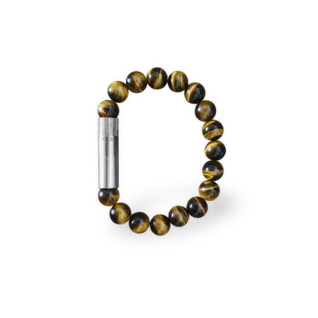 Forasigari a bracciale Les Fines Lames Stainless Steel Tiger Eye