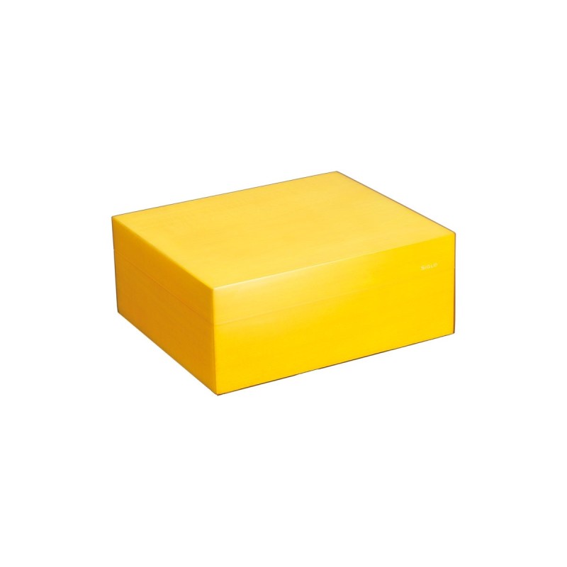 Humidor Siglo Vibrant Sunny Yellow fino a 50 sigari
