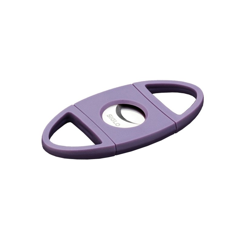 Tagliasigari Siglo Twins Blades Cutter Purple