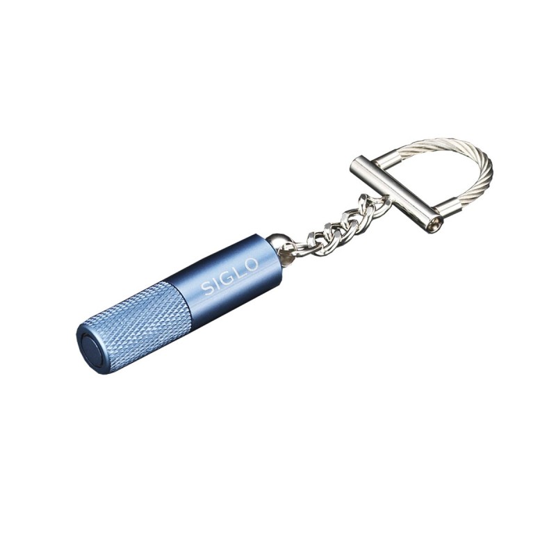 Forasigari a portachiave Siglo Key Chain Punch Metallic Blue
