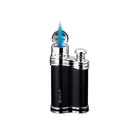Accendino per sigaro Siglo Bean Shaped Lighter Matt Black