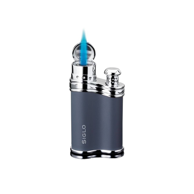Accendino per sigaro Siglo Bean Shaped Lighter Matt DarK Grey