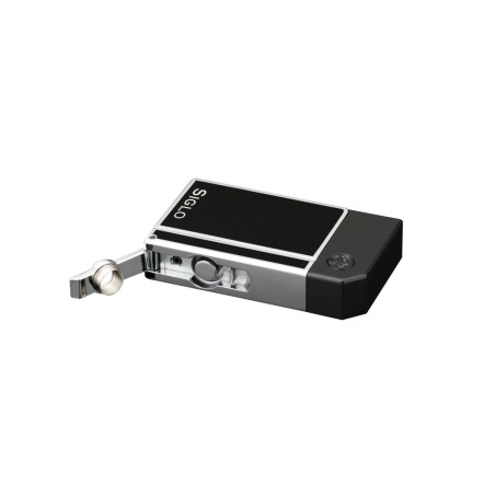Accendino per sigaro cromato ad alta quota Siglo Obsidian Black