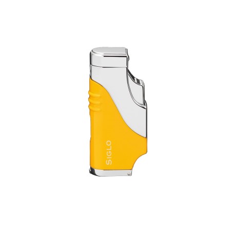 Accendino per sigaro a tripla fiamma Siglo Yellow