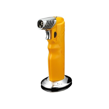 Accendino per sigaro a torcia da tavolo ovale Siglo Cohiba Yellow