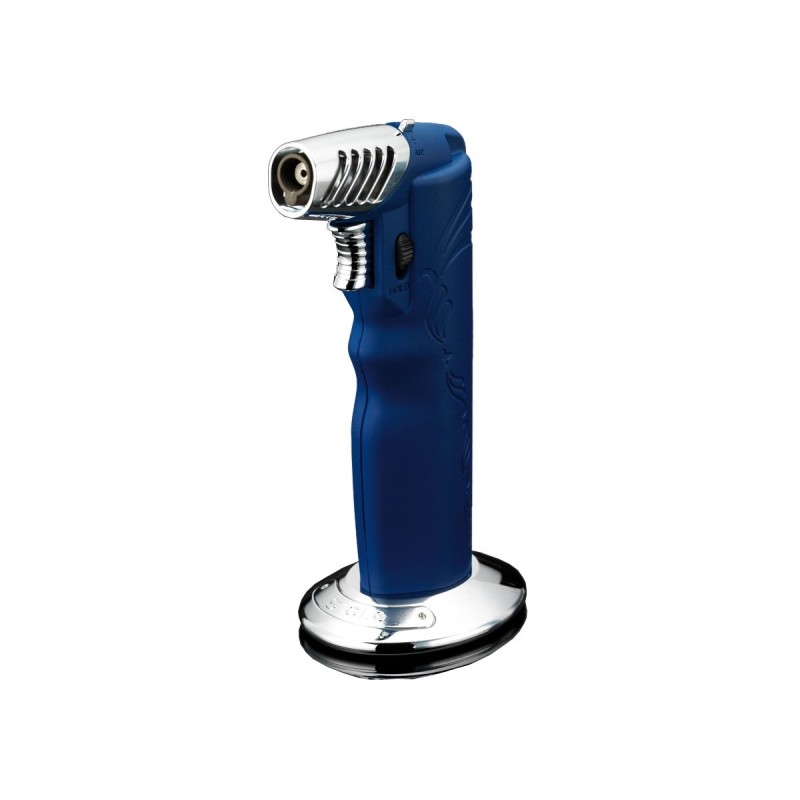 Accendino per sigaro a torcia da tavolo ovale Siglo Blue