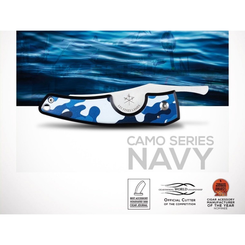 Tagliasigari Les Fines Lames Le Petit Camo Navy