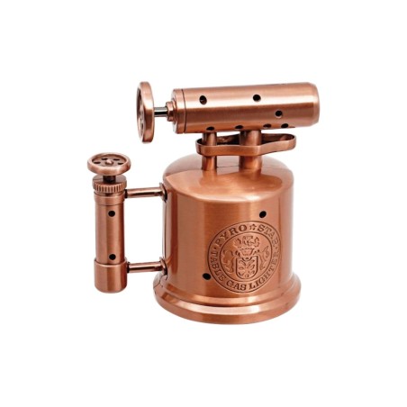 Accendino per sigaro da tavolo Vector Quadpump Quad 03 Copper Satin